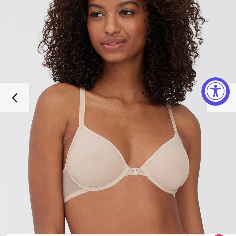 NWT never opened Skarlett Blue Spellbound bra, size 32DD in nude